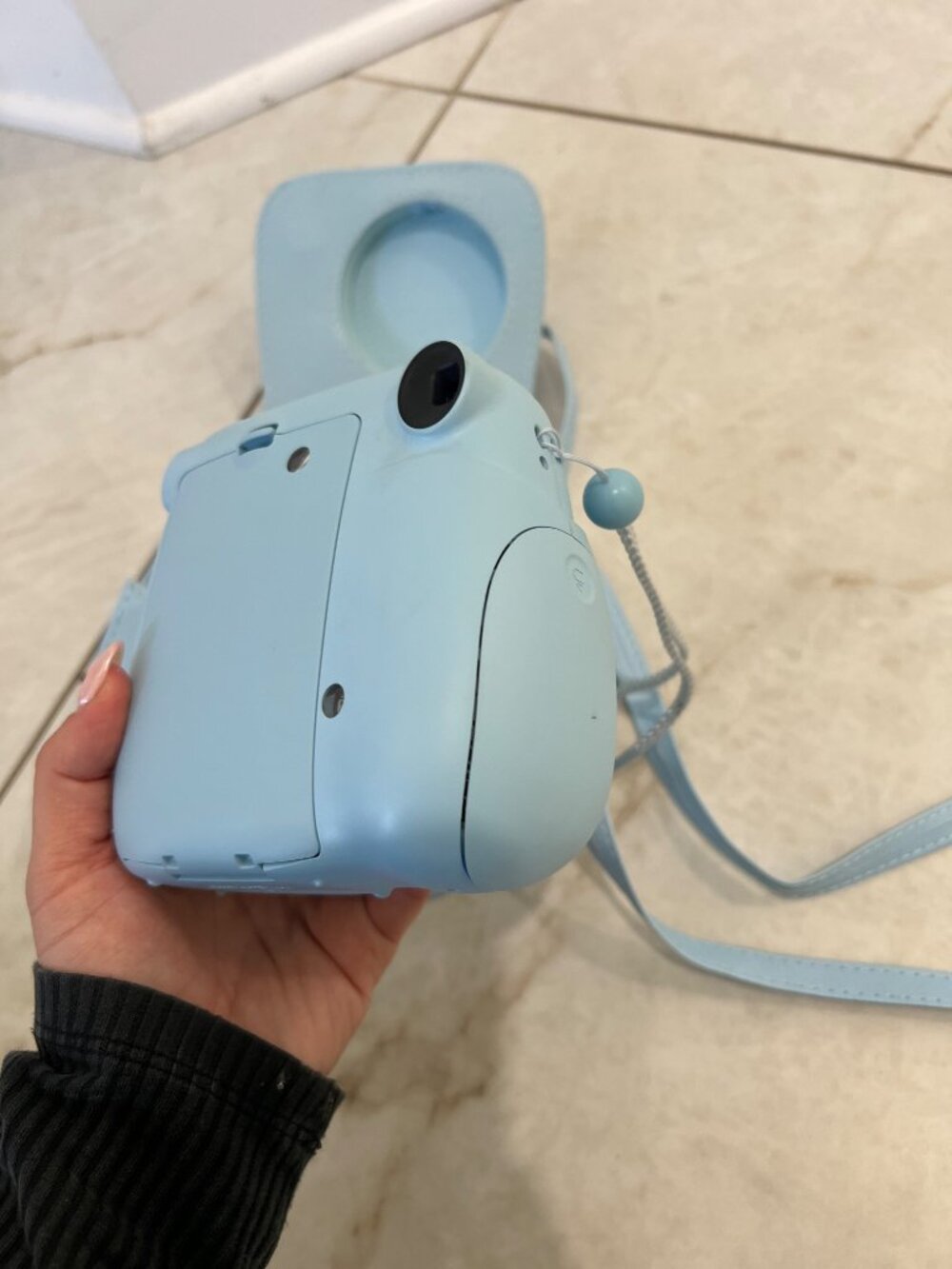Fujifilm Instax Mini 7+ Instant Camera Blue with Instax Carrying Case - Picture 5 of 5